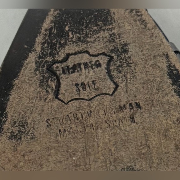 Stewart Weitzman Dark Blue Kitten Heels, Size 7.5 - Picture 6 of 6